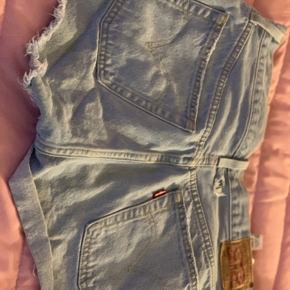 Levi's Classic Blue Denim Shorts